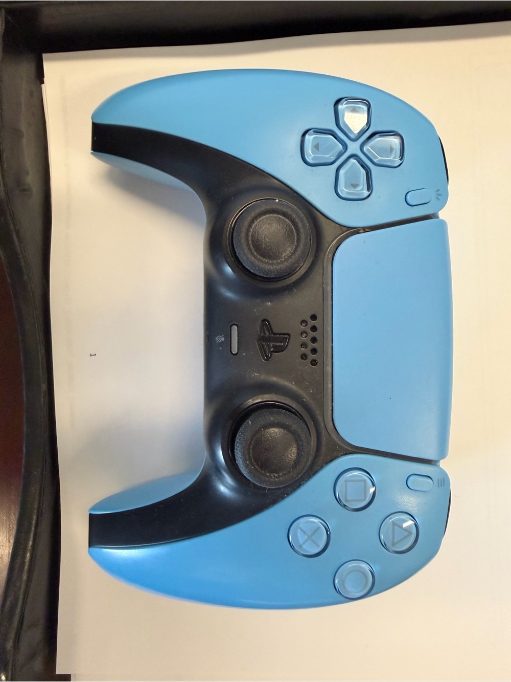 Sony Light Blue and Black Wireless Gaming Controller